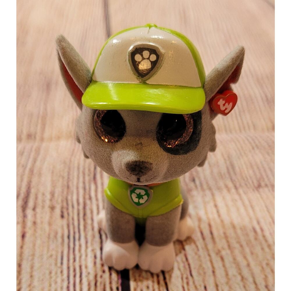 Ty Mini Boos Paw Patrol Rocky Figurine